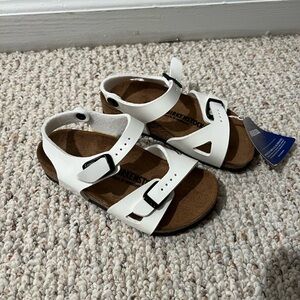 Birkenstock Kids White Sandals